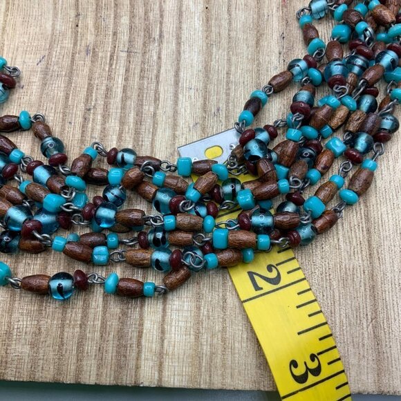 Coldwater Creek Boho Multi Strands Necklace - Picture 5 of 8